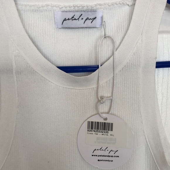 PETAL and Pup Cisco ribbed stretch tank NWT - Picture 5 of 8